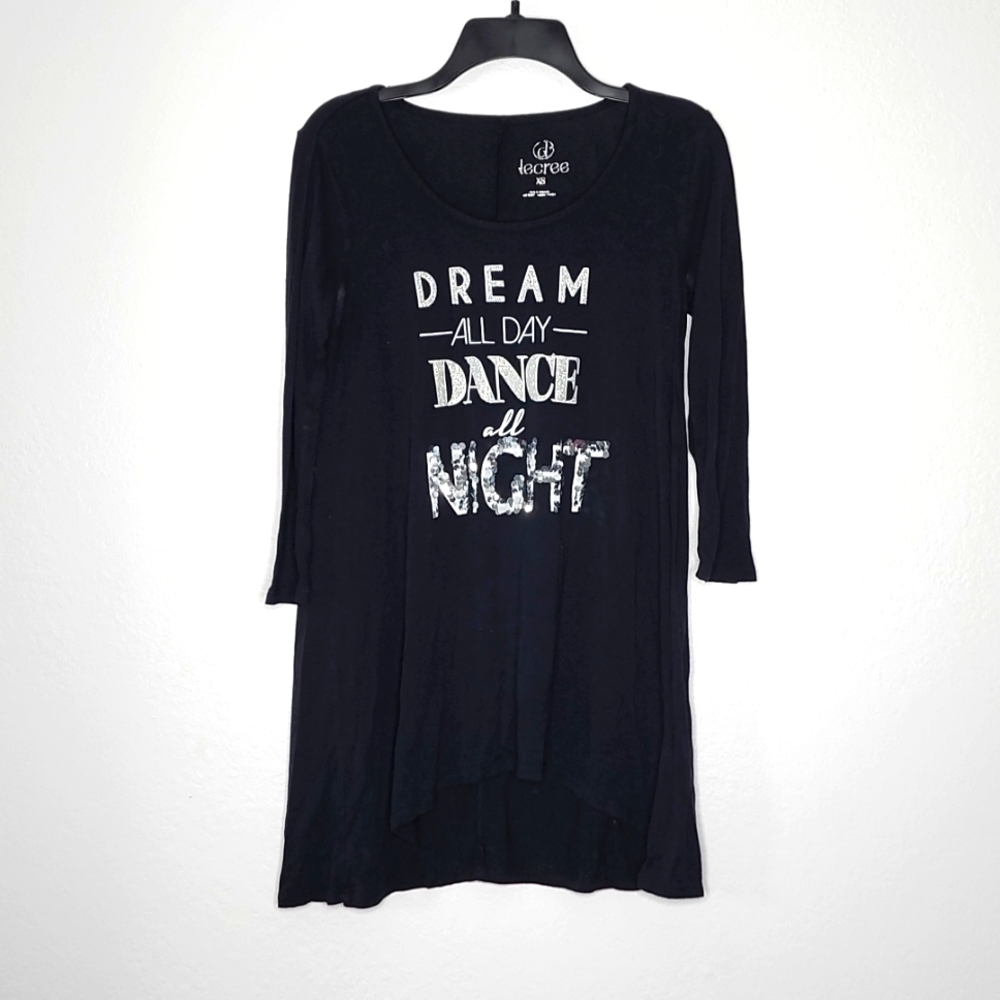 Dream all day dance all night tunic 🔥 5/$25 Bundle Sale 🔥